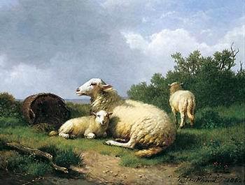 unknow artist Sheep 067 Norge oil painting art